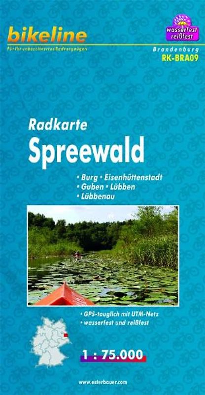 Radkarte Spreewald (RK-BRA09)