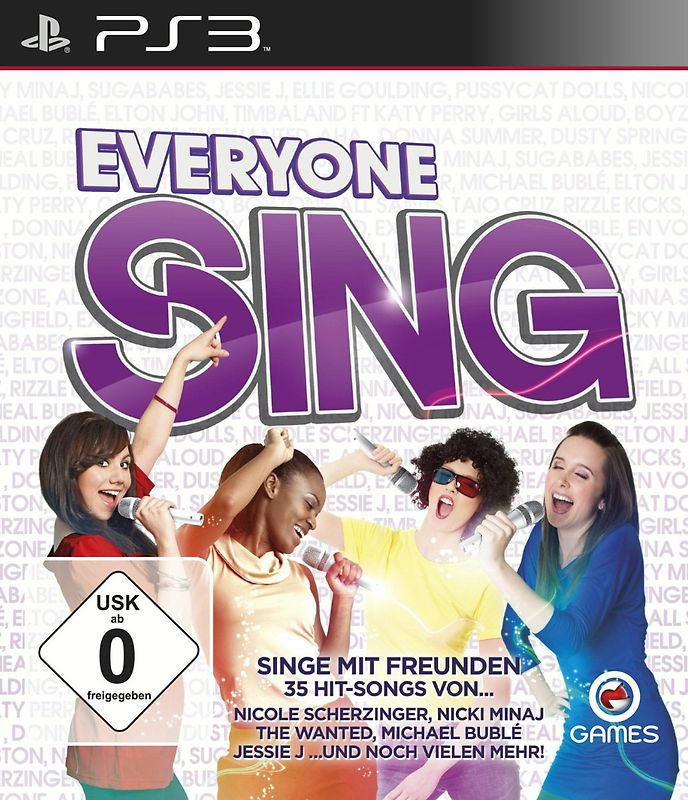 Everyone Sing PlayStation 3