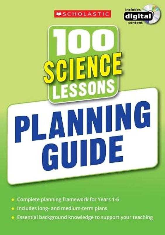 National Curriculum Science Planning Guide. With editable long- and medium-term planning and progression, ideal for subject coordinators (100 Lessons) (100 Lessons - New Curriculum)