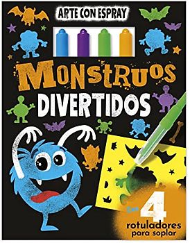 ARTE CON SPRAY - MONSTRUOS DIVERTIDOS