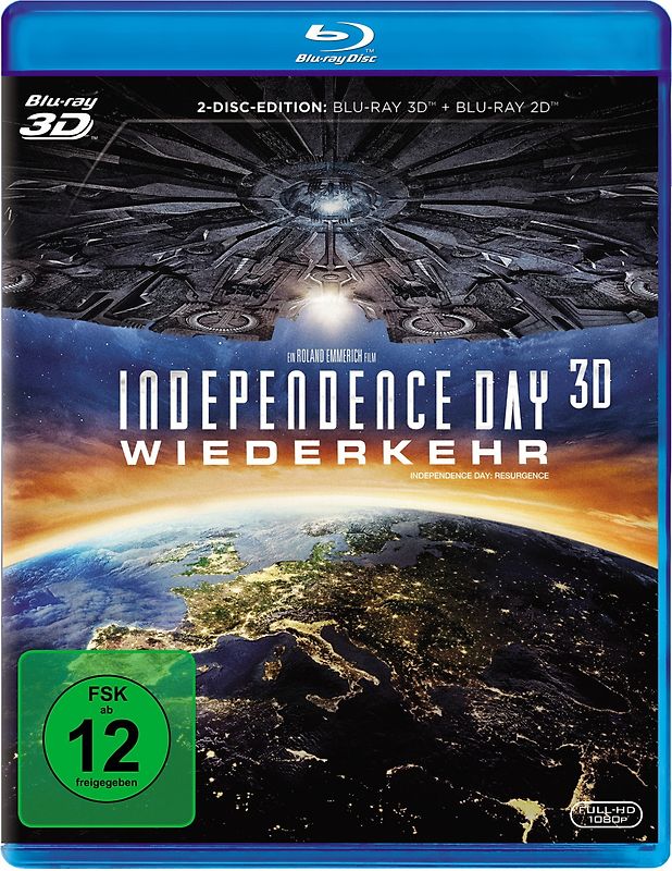 Independence Day: Wiederkehr 3D [inkl. Blu-ray] 3D Blu-ray Disc