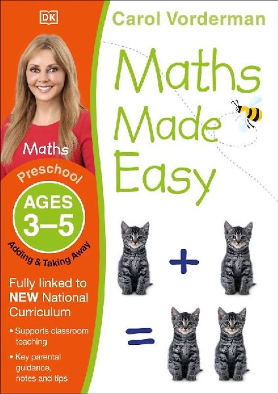 Maths Made Easy Adding And Taking Away Preschool Ages 3-5 (Carol Vorderman's Maths Made Easy) - Vorderman, Carol