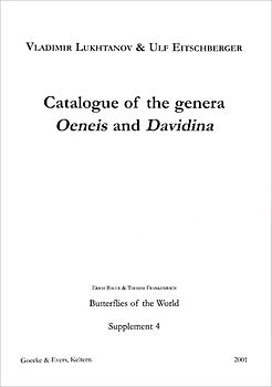 Butterflies of the World, Supplement / Catalogue of the genera Oeneis and Davidina
