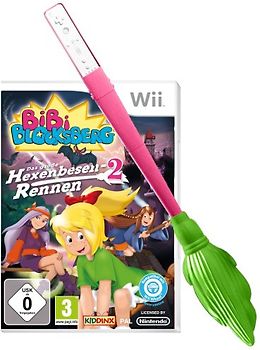 Bibi Blocksberg: Das große Hexenbesenrennen 2 [inkl. Hexenbesen] Nintendo Wii