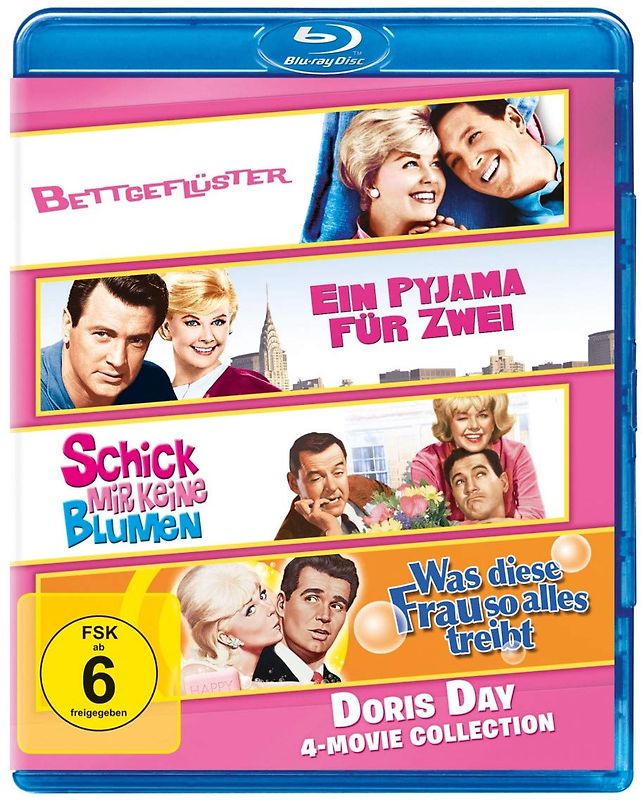 Doris Day - 4-Movie Collection [4 Discs] Blu-ray Disc