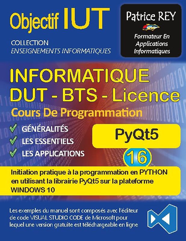 DUT informatique PyQt5 (tome 16)