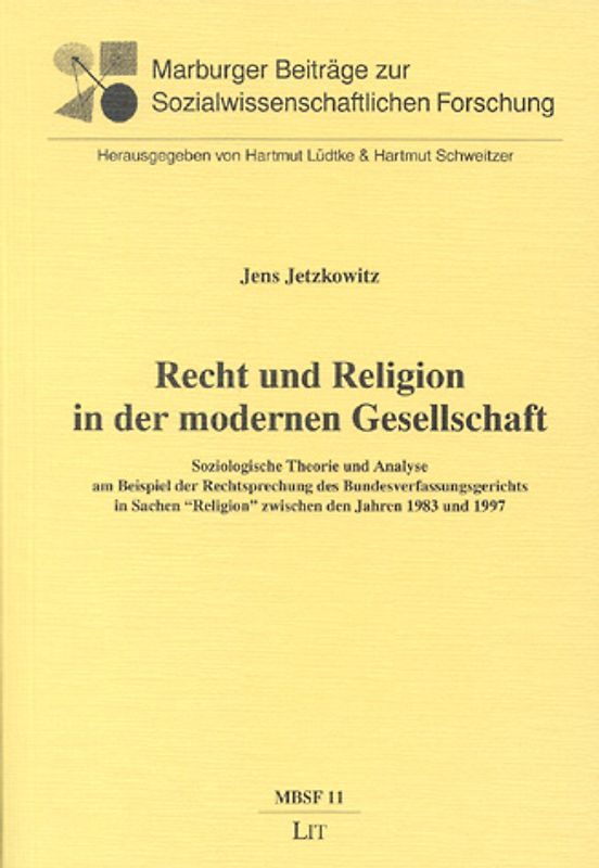 Recht und Religion in der modernen Gesellschaft