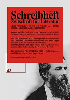 SCHREIBHEFT 63: Herman Melville: Clarel