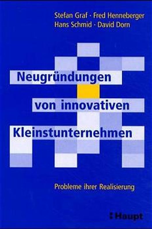 Neugründungen von innovativen Kleinstunternehmen