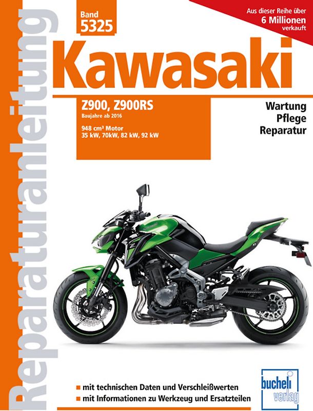 Kawasaki Z900/Z900RS Baujahre ab 2016