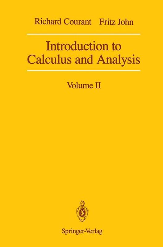 Introduction to Calculus and Analysis