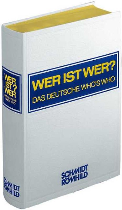 Wer ist Wer? - Das Deutsche Who's Who. Texte z.T. englisch und französisch / Wer ist Wer? - Das Deutsche Who's Who 2008/2009