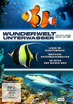 Wunderwelt Unterwasser 3D - Dive [3 DVDs] DVD