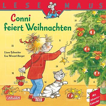 LESEMAUS 58: Conni feiert Weihnachten