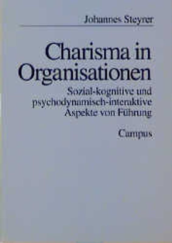 Charisma in Organisationen