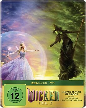 Wicked: Teil 2 (4K Ultra HD + Blu-ray, Limited Edition Steelbook) Blu-ray Disc