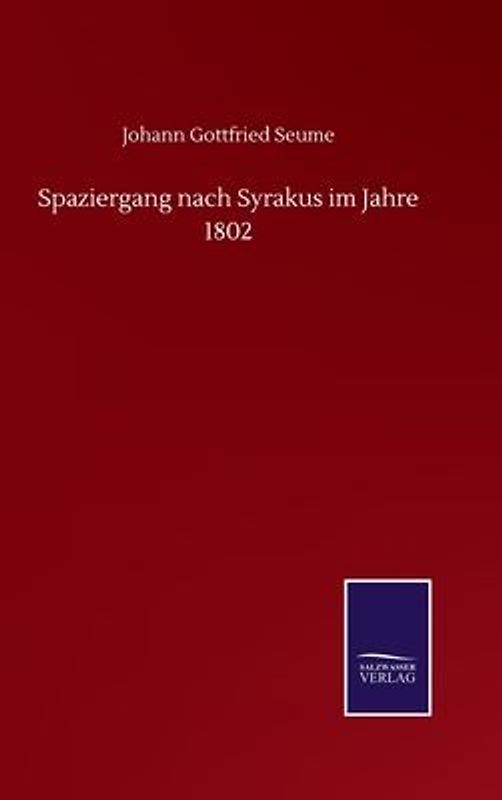 Spaziergang nach Syrakus im Jahre 1802