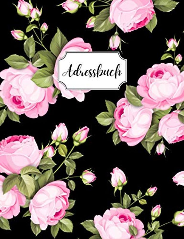 Adressbuch: Telefonbuch mit Inhaltsverzeichnis, A bis Z | A4 Format, praktisches Heft | Original | 728 Kontakte