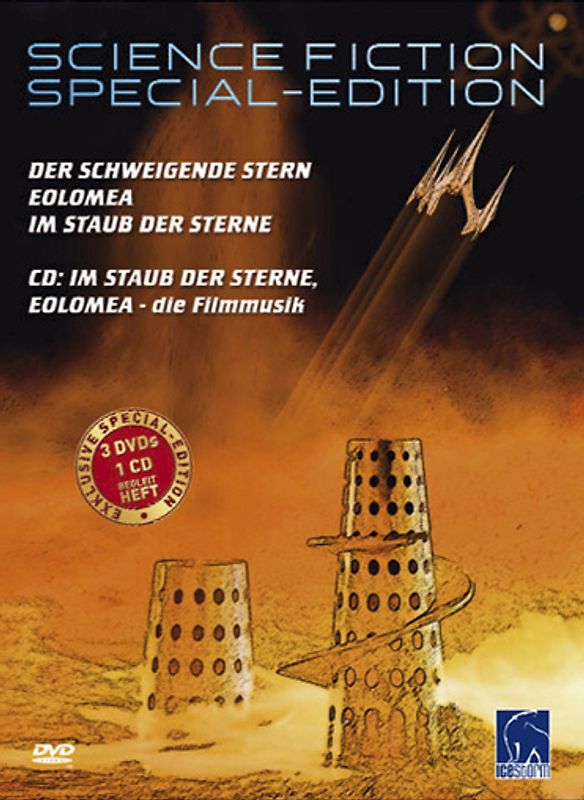 Science Fiction Special Edition - Der schweigende Stern / Eolomea / Im Staub der Sterne (3 DVDs + Soundtrack CD) DVD