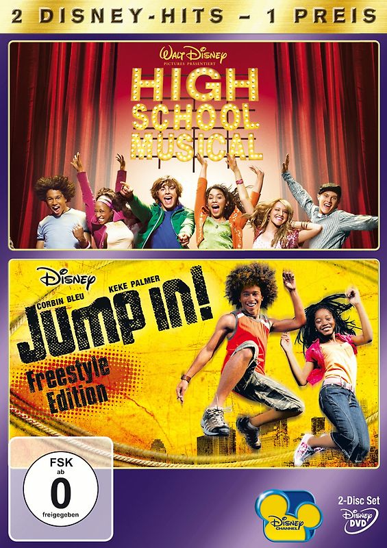 2 Disney-Hits: High School Musical/Jump In! [2 DVDs] DVD