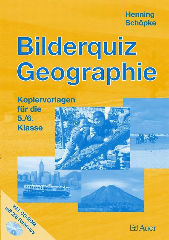 Bilderquiz Geographie, Klasse 5/6