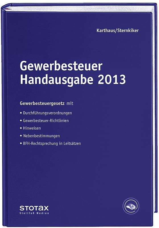 Gewerbesteuer Handausgabe 2013