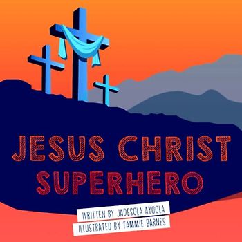 Jesus Christ Superhero: with activity pages at the end.