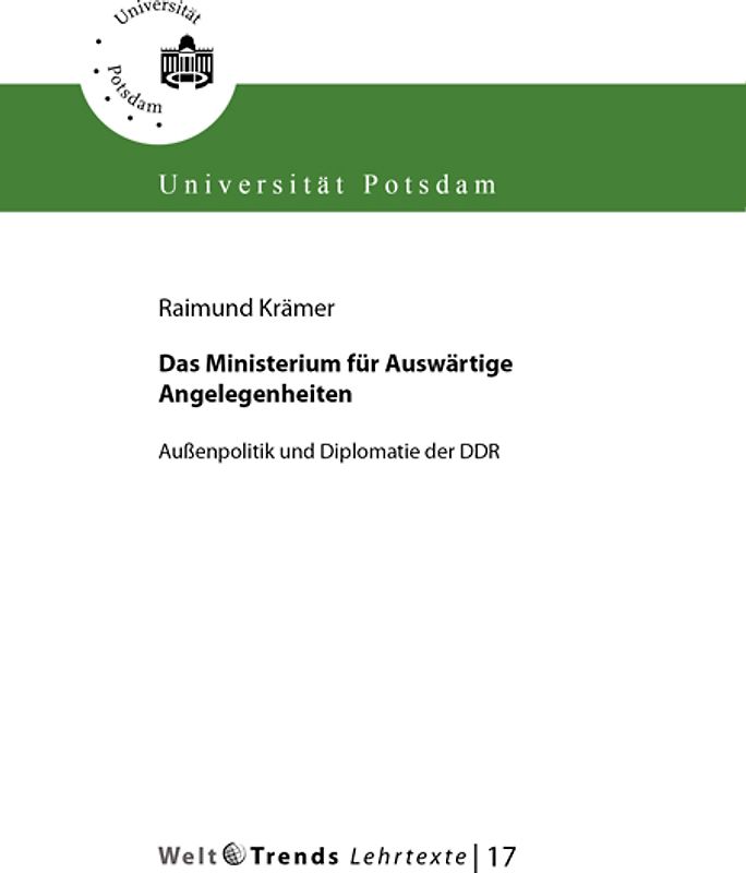 Das Ministerium für Auswärtige Angelegenheiten