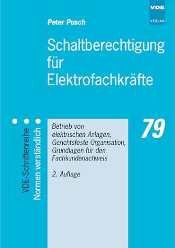 Schaltberechtigung für Elektrofachkräfte