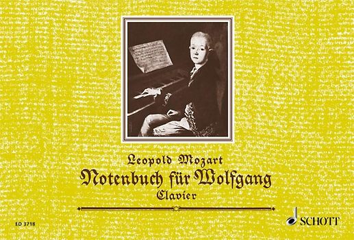 Notenbuch für Wolfgang