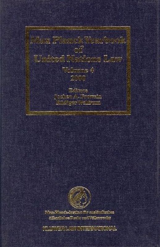 Max Planck Yearbook of United Nations Law 2000