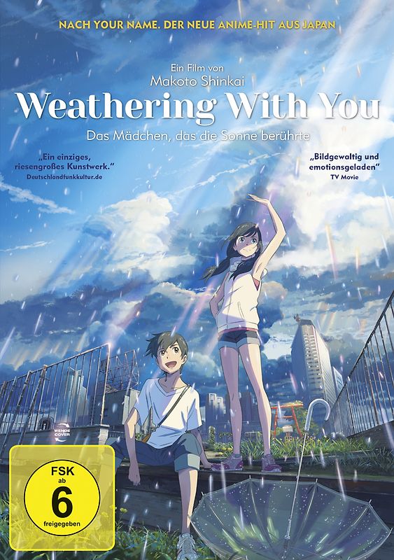 Weathering With You - Das Mädchen, das die Sonne berührte DVD