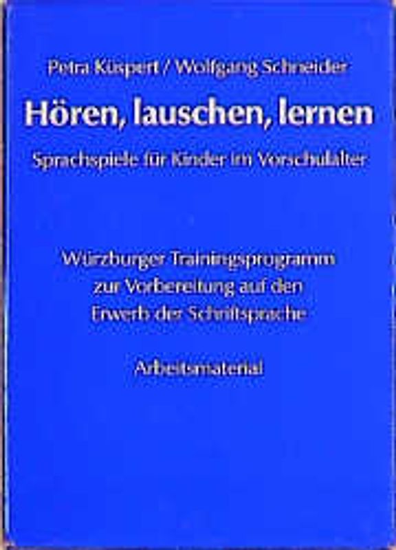 Hören, lauschen, lernen