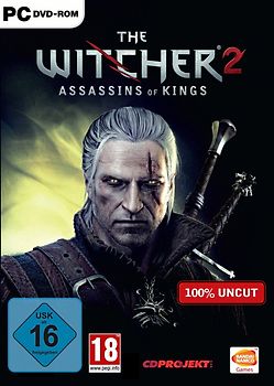 The Witcher 2: Assassins of Kings [Premium Edition, Uncut, inkl. Making-Of DVD, Soundtrack, Game Guide, Weltkarte, Brief und verfluchte Münze] PC Spiele