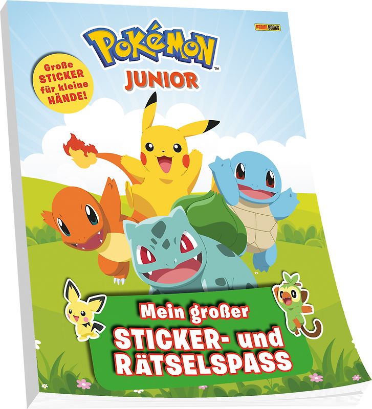 Pokémon Junior: Mein großer Sticker- und Rätselspaß