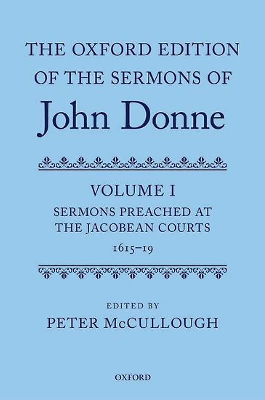 Oxford Edition of the Sermons of John Donne