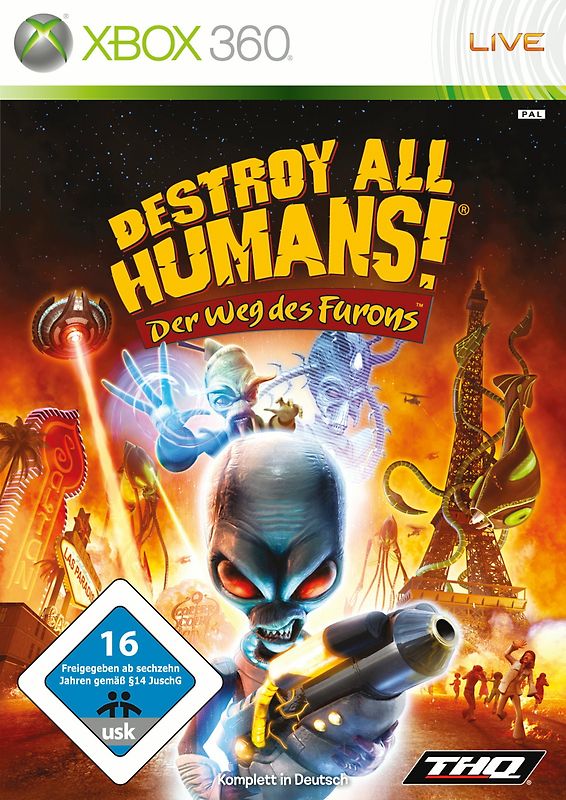 Destroy all Humans: Der Weg des Furons Xbox 360