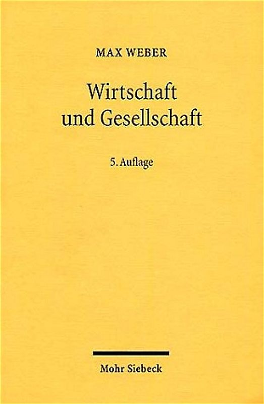 Wirtschaft und Gesellschaft