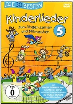 Die 30 besten Kinderlieder 5 (DVD) DVD