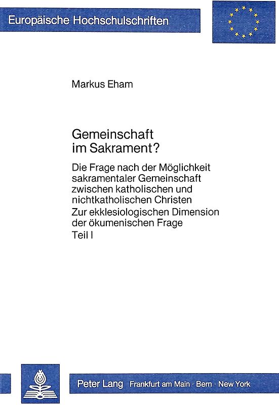Gemeinschaft im Sakrament?