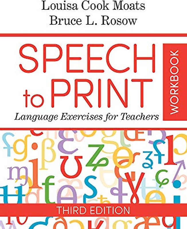 Speech to Print Workbook