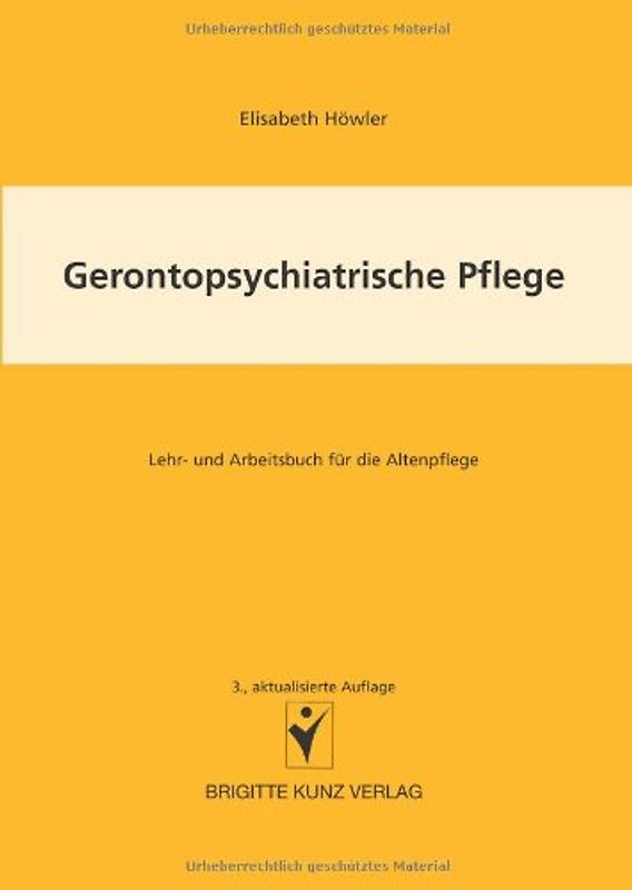 Gerontopsychiatrische Pflege