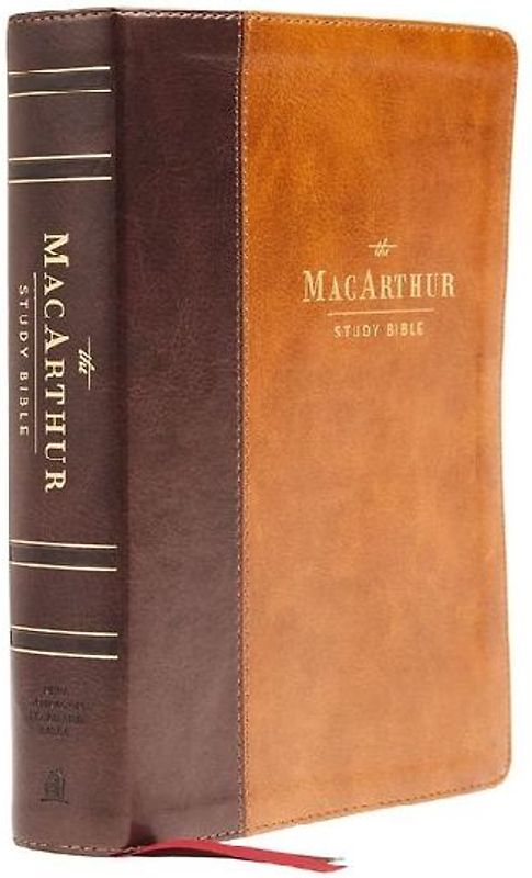 Nasb, MacArthur Study Bible, 2nd Edition, Leathersoft, Brown, Comfort Print