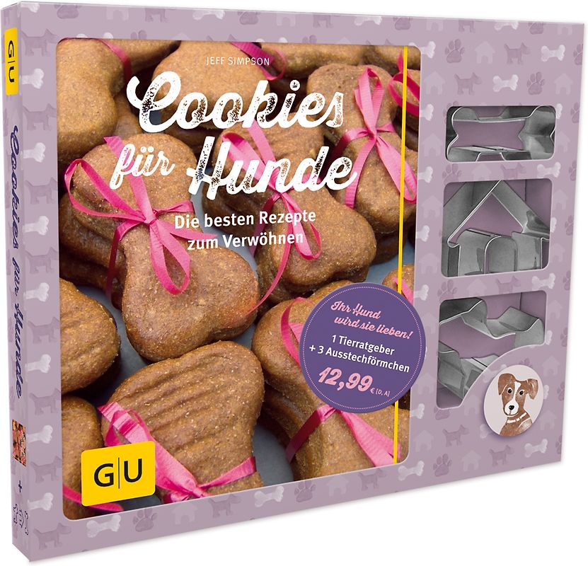 Cookies für Hunde. Die besten Rezepte zum Verwöhnen