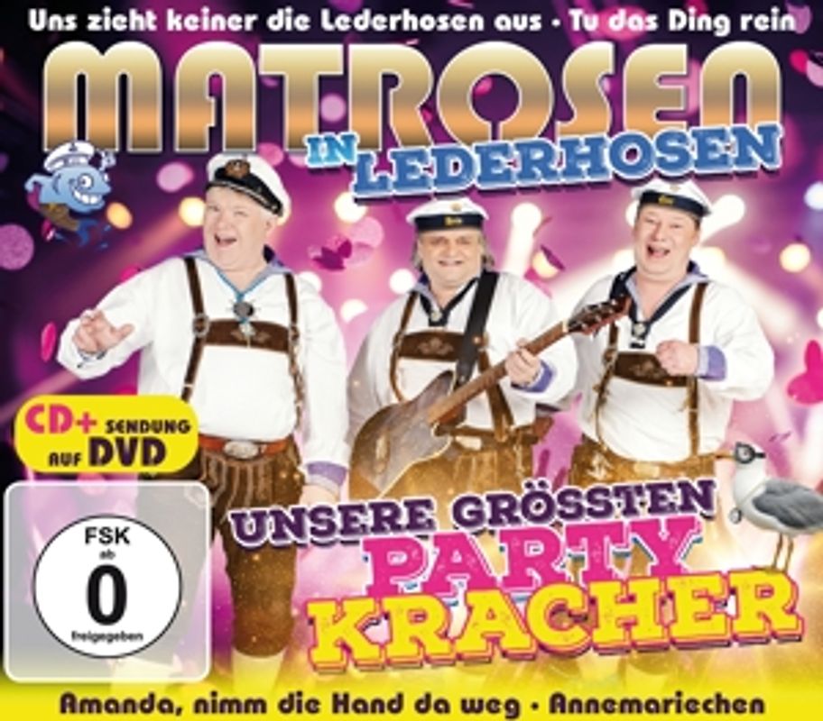 Unsere größten Partykracher CD+Sendung auf DVD