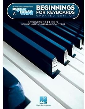 Beginnings for Keyboards - Book a: Updated Edition (E Z Play Today, a): For Organs, Pianos & Electronic Keyboards. Introducing The E-Z Way To Reading Notes, Chords & Musical Terms