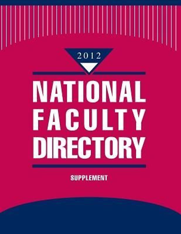 National Faculty Directory, Supplement