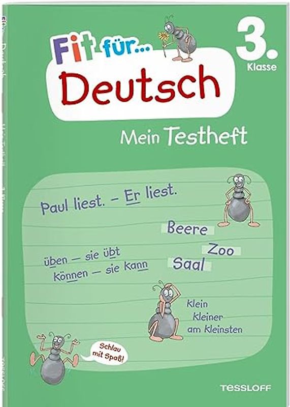 Fit für Deutsch 3. Klasse. Mein Testheft: Wissen testen in Rechtschreibung und Grammatik (Fit für die Schule Mein Testheft)