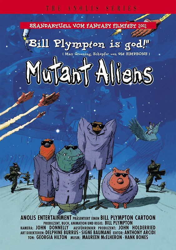 Mutant Aliens DVD