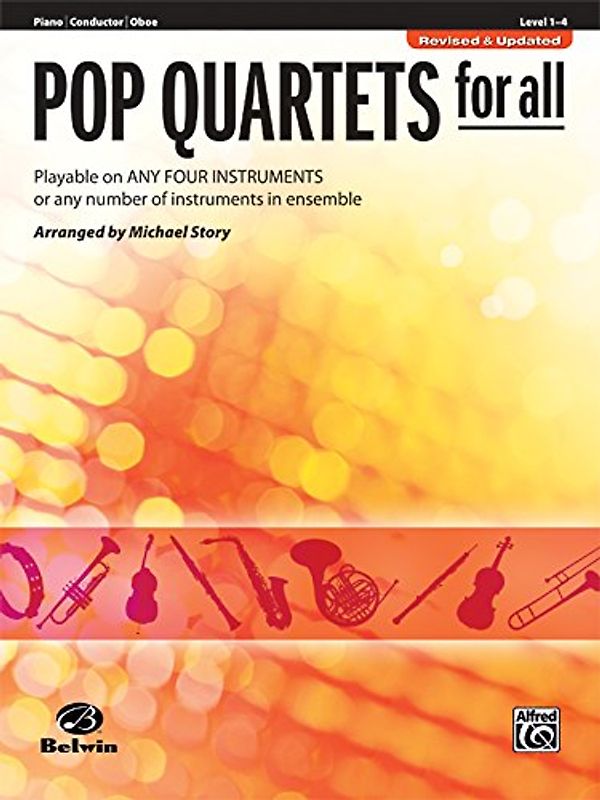 Pop Quartets for All - Piano / Conductor / Oboe
